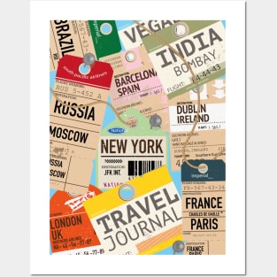 Travel Tickets Posters and Art